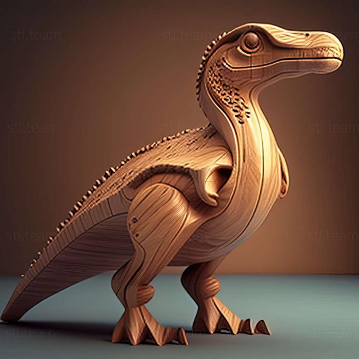 3D модель Петробразавр пуэстоэрнандези (STL)